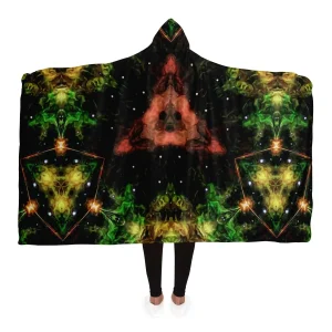 Eostarra Psychedelic Ultra Premium Hooded Blanket