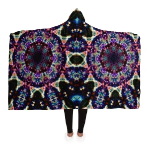 Lyrical Psychedelic Ultra Premium Hooded Blanket