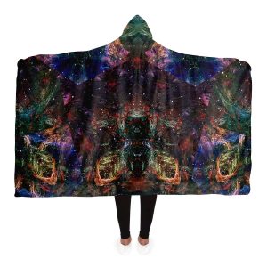 Prismyx Psychedelic Ultra Premium Hooded Blanket