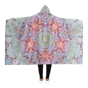Aphrodite Psychedelic Ultra Premium Hooded Blanket