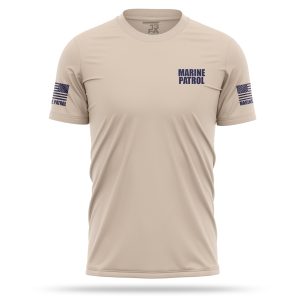 [MARINE PATROL] Men's Utility Shirt [SND/NVY]