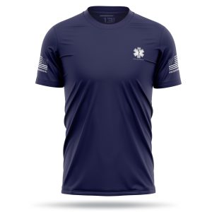 [PARAMEDIC] Reflective Men's Utility Shirt [NVY/REF]
