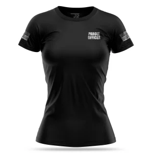 [PAROLE OFFICER] Reflective Women's Utility Shirt [BLK/REF]