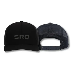[SCHOOL RESOURCE OFFICER] Adjustable Mesh Back Cap [BLK/BLK]