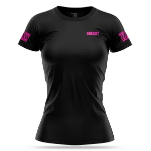 [SHERIFF] Women's Utility Shirt [BLK/PNK]