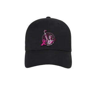 [UNITED IN PINK] Flexfit® Adjustable Cap [BLK/PNK]