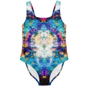 Acquiesce Apothos Psychedelic One Piece Swimsuit