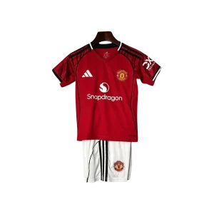 Man U Kids Kit - 2025/2026 Home jersey