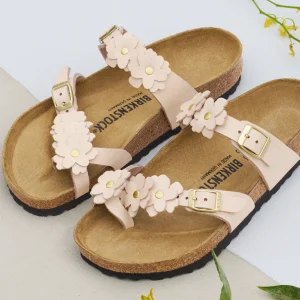 MAYARI FLOWERS - LIGHT ROSE - LEATHER